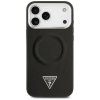 Etui Guess Triangle Logo MagSafe do      iPhone 17 Pro czarny
